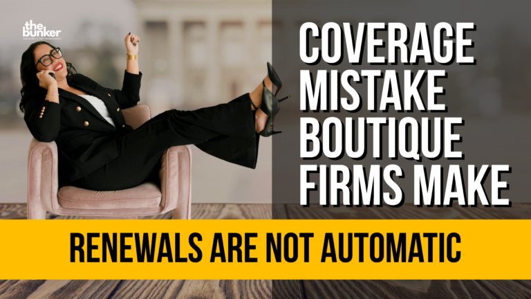 how should of counsel be listed on insurance apps