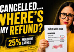 Why didn't I get my full insurance refund?