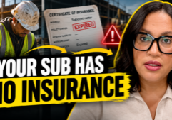 Uninsured subcontractor