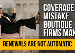 how should of counsel be listed on insurance apps